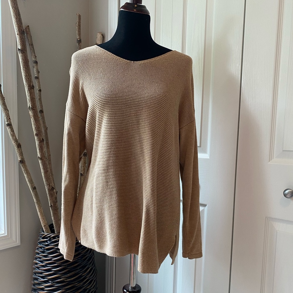 Beige Lightweight Sweater